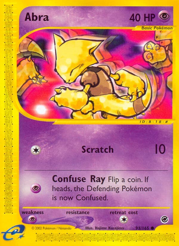 Abra — Expedition Pokémon card