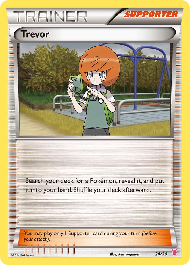 Trevor — Xy Trainer Kit Wigglytuff Pokémon card