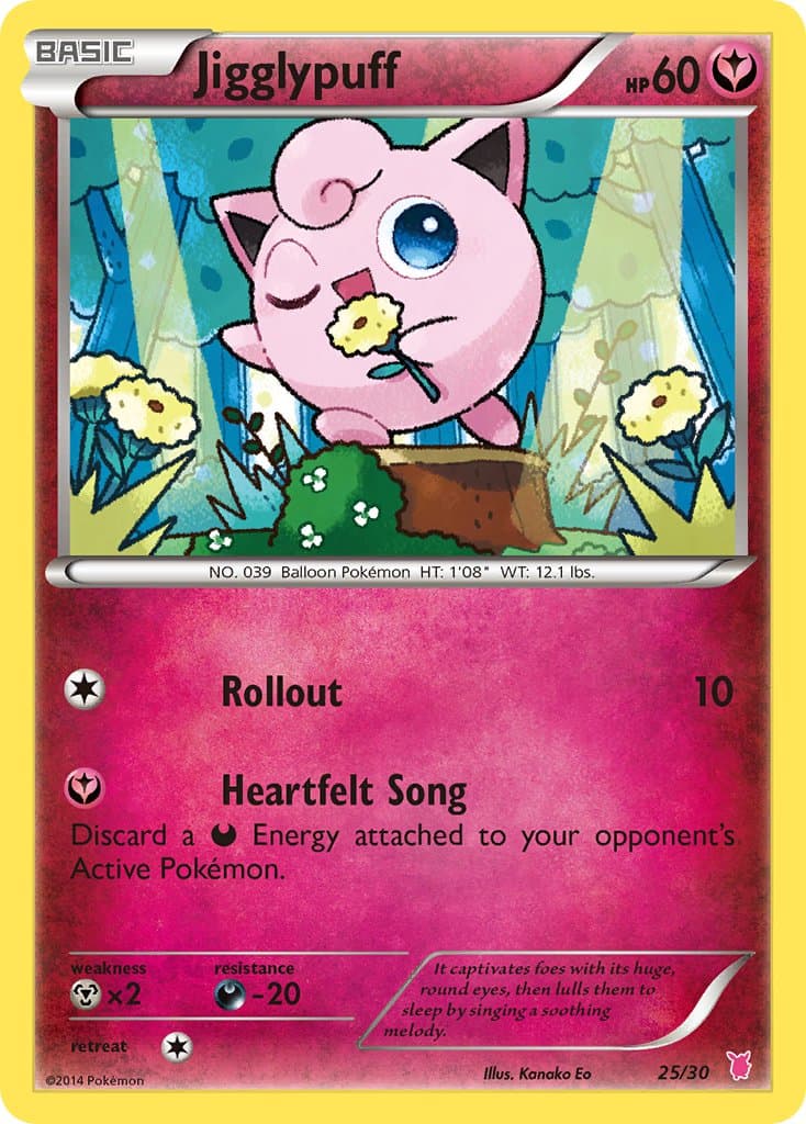 Jigglypuff — Xy Trainer Kit Wigglytuff Pokémon card